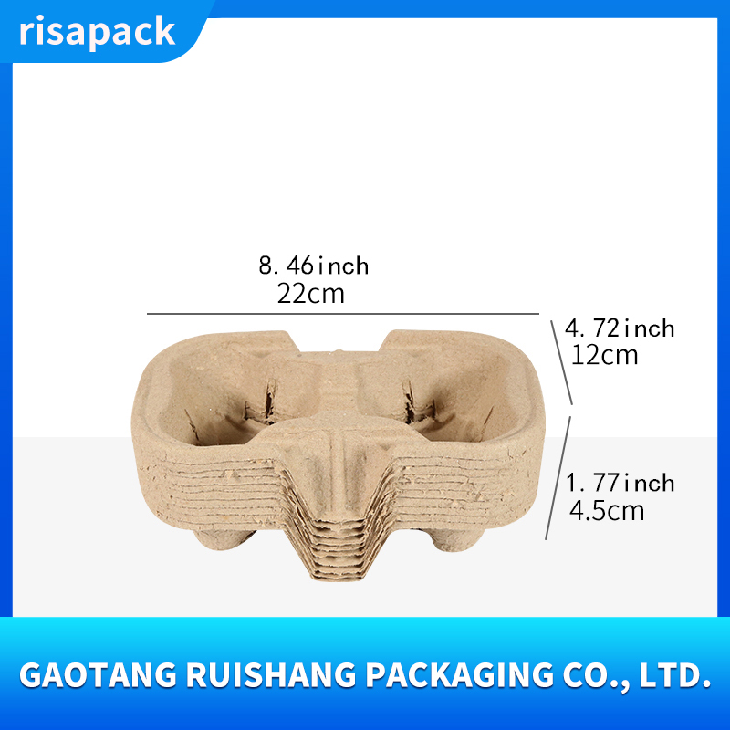 双脚两杯不可撕杯托