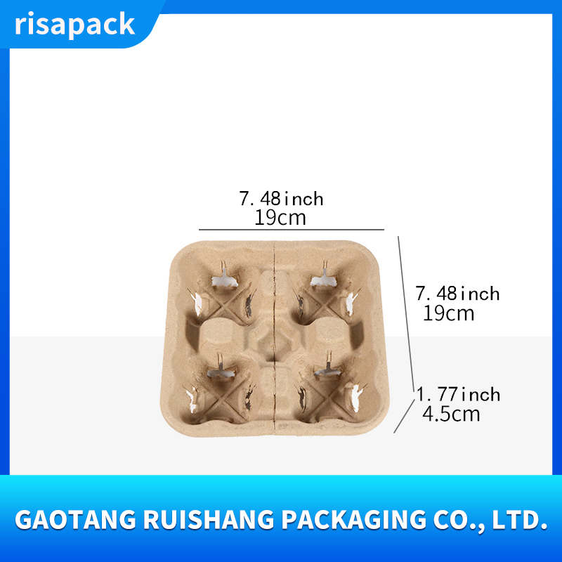 小四杯可撕杯托